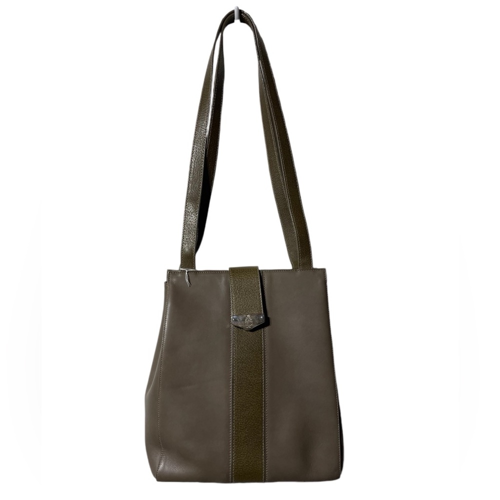 Vintage Mark Cross Leather Shoulder Bag